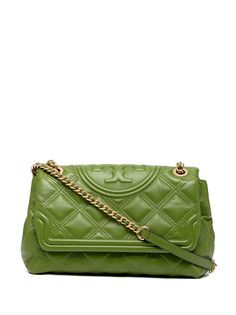 Tory Burch стеганая сумка на плечо Fleming