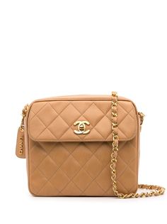 Chanel Pre-Owned стеганая сумка на плечо 1995-го года с логотипом CC
