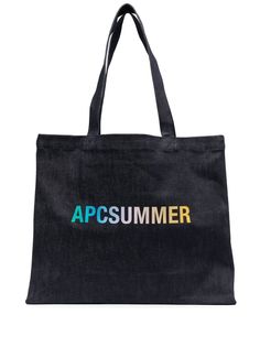 A.P.C. сумка-тоут Summer с логотипом