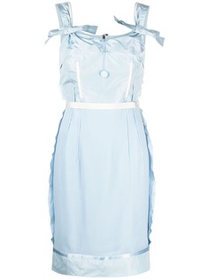 Moschino платье с фестонами