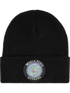 Supreme шапка бини World Peace