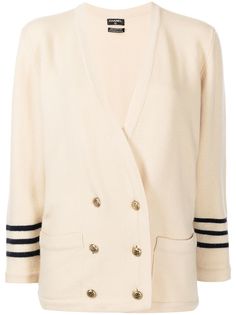 Chanel Pre-Owned двубортный кардиган