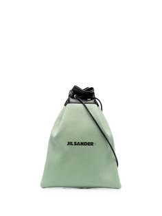 Jil Sander сумка через плечо с логотипом