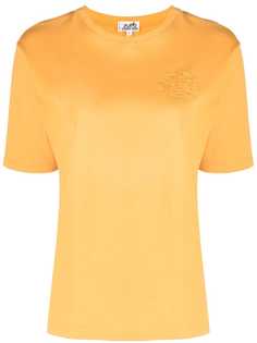 Hermès футболка 2020-го года с вышитым логотипом