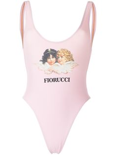 Fiorucci купальник с логотипом