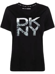 DKNY футболка с логотипом