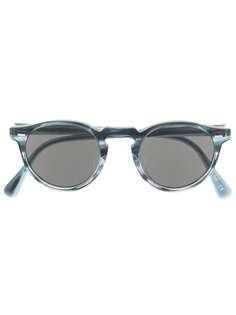 Oliver Peoples солнцезащитные очки в круглой оправе