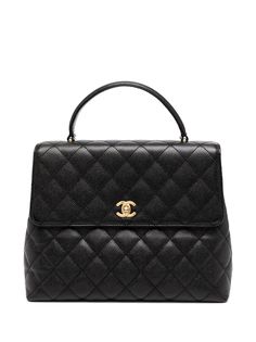 Chanel Pre-Owned стеганый портфель 2003-го года