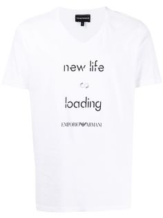 Emporio Armani футболка с логотипом