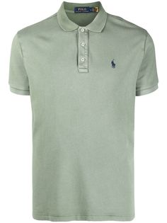 Polo Ralph Lauren рубашка поло с вышитым логотипом