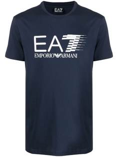 Ea7 Emporio Armani футболка с логотипом