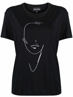 Emporio Armani футболка с принтом