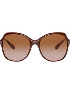 Dolce & Gabbana Eyewear солнцезащитные очки в массивной оправе