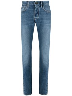 Emporio Armani прямые джинсы средней посадки
