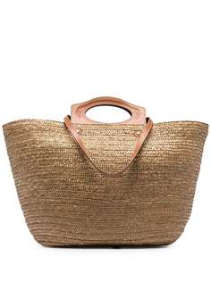 Tods соломенная сумка-тоут Tod`S