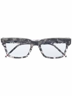 Thom Browne Eyewear солнцезащитные очки с полосками RWB