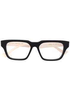 Gucci Eyewear очки в прямоугольной оправе