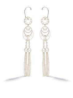 TASAKI серьги Waterfall из желтого золота с жемчугом