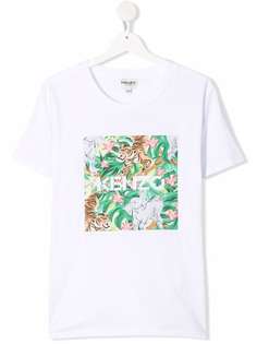 Kenzo Kids футболка с логотипом