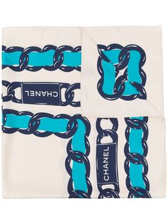 Chanel Pre-Owned платок с принтом
