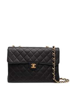 Chanel Pre-Owned сумка на плечо Jumbo Classic Flap 2000-х годов