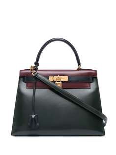 Hermès сумка Kelly 28 pre-owned с ручкой и ремнем