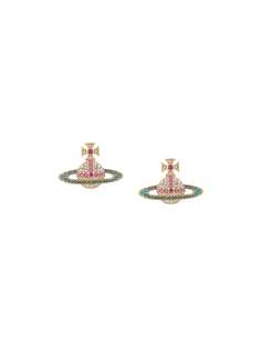 Vivienne Westwood серьги Kika Orb из позолоченного серебра