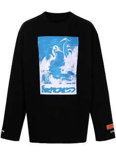 Heron Preston толстовка с принтом