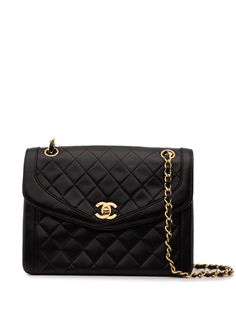 Chanel Pre-Owned маленькая сумка на плечо Classic Flap 1990-х годов