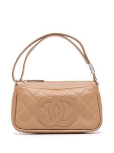 Chanel Pre-Owned стеганая сумка 2007-го года с логотипом CC