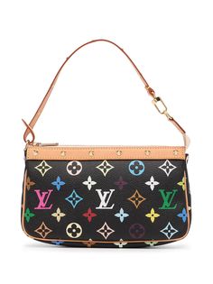 Louis Vuitton сумка-тоут Pochette Accessoires 2004-го года из коллаборации с Takashi Murakami