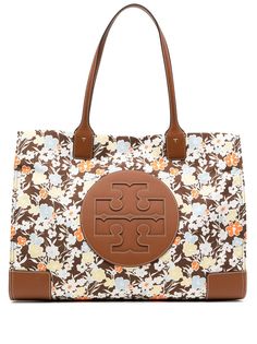 Tory Burch сумка-тоут Ella с цветочным принтом