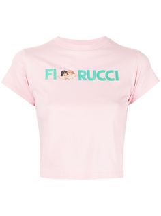 Fiorucci футболка Angels с вышитым логотипом