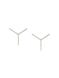 Y/Project серьги с логотипом Y.Project
