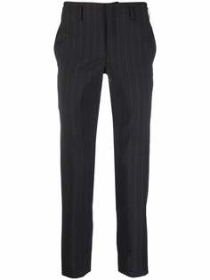 Comme Des Garçons Homme Plus строгие брюки в тонкую полоску