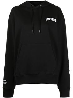 Helmut Lang худи Impress с логотипом