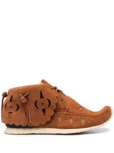 visvim ботинки с декоративной перфорацией