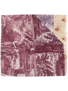 Pierre-Louis Mascia платок с абстрактным принтом