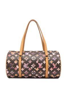 Louis Vuitton дорожная сумка Papillon 30 x Richard Prince 2008-го года