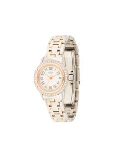 Hermès наручные часы Clipper Date pre-owned 27 мм