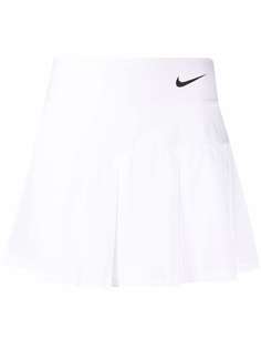 Nike юбка со складками и логотипом