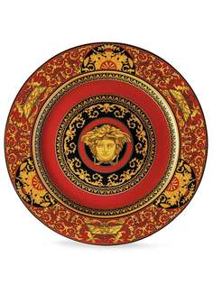 Versace тарелка с декором Medusa