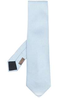 Hermès жаккардовый галстук pre-owned с логотипом