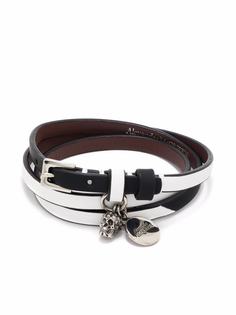 Alexander McQueen браслет с подвеской Skull