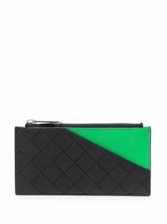 Bottega Veneta кошелек в стиле колор-блок с плетением Intrecciato