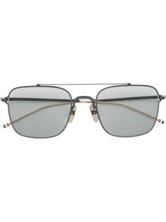 Thom Browne Eyewear солнцезащитные очки в квадратной оправе