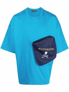 Mastermind World футболка с карманом на молнии