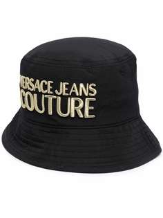 Versace Jeans Couture панама с вышитым логотипом