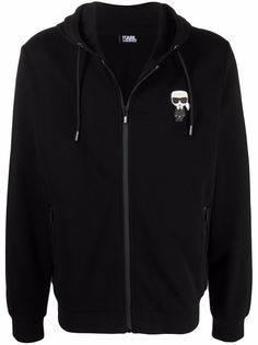 Karl Lagerfeld худи K/Ikonik на молнии
