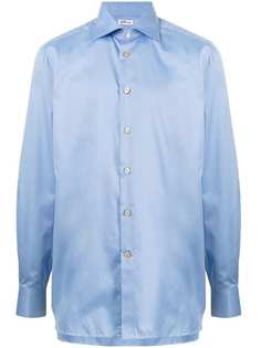 Kiton рубашка с длинными рукавами